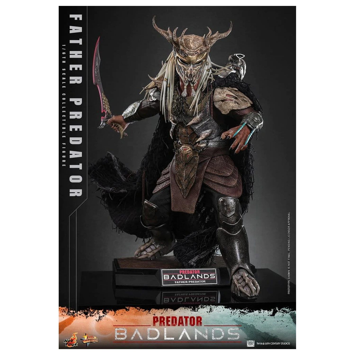 Predator: Badlands Movie Masterpiece akcijska figura 1/6 Njohrr 36 cm fotografija izdelka