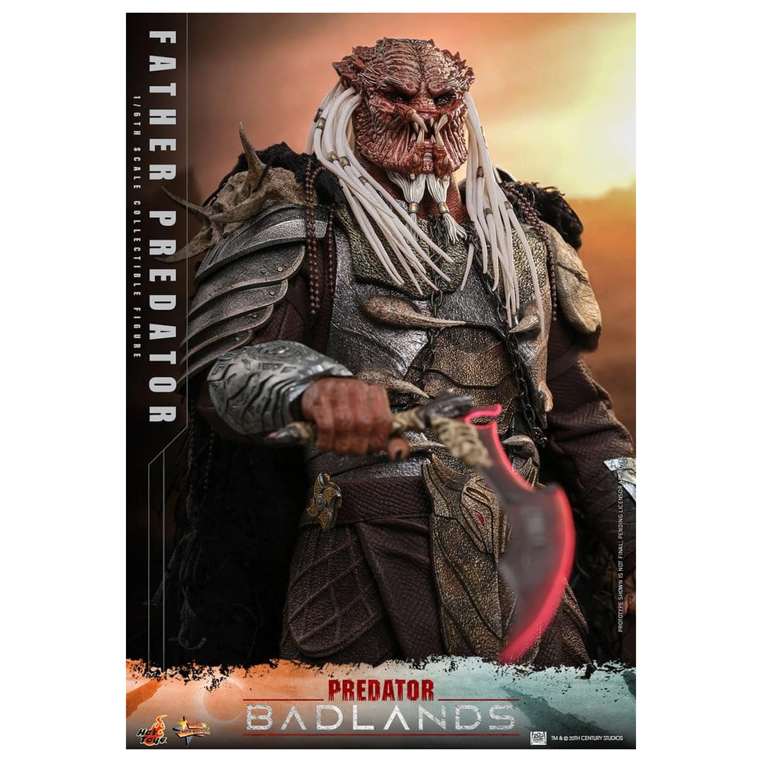 Predator: Badlands Movie Masterpiece akcijska figura 1/6 Njohrr 36 cm fotografija izdelka