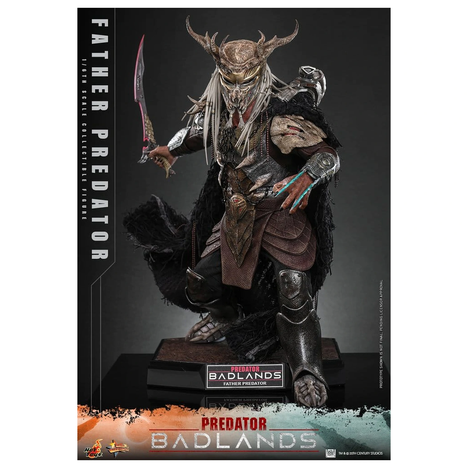 Predator: Badlands Movie Masterpiece akcijska figura 1/6 Njohrr 36 cm fotografija izdelka