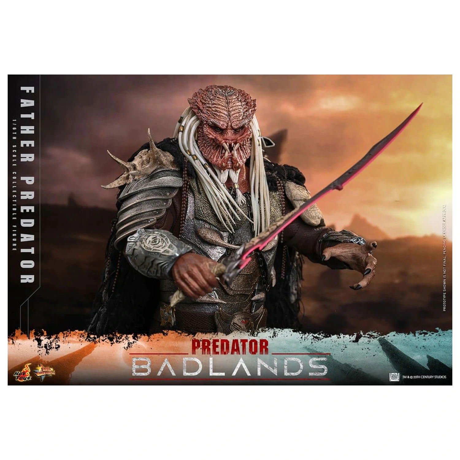 Predator: Badlands Movie Masterpiece akcijska figura 1/6 Njohrr 36 cm fotografija izdelka