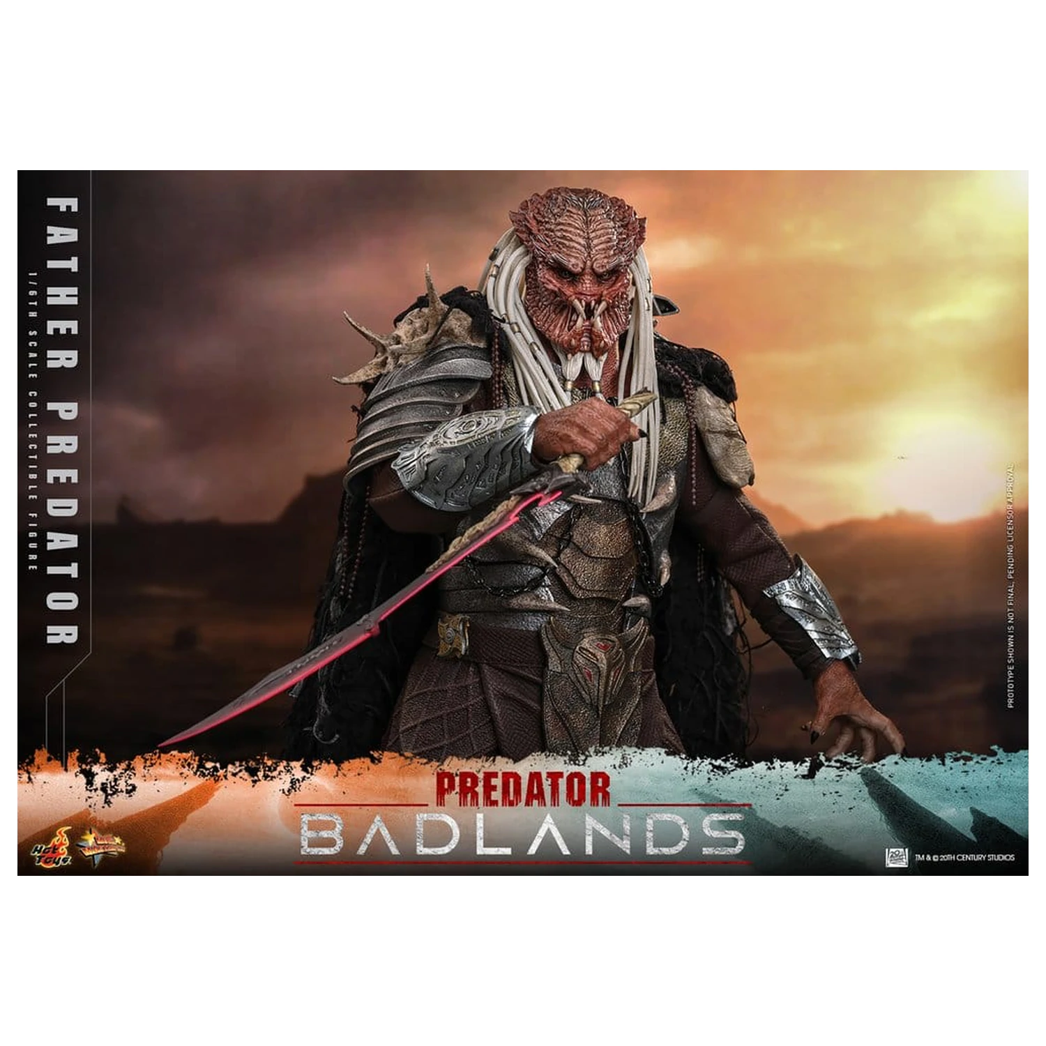 Predator: Badlands Movie Masterpiece akcijska figura 1/6 Njohrr 36 cm fotografija izdelka