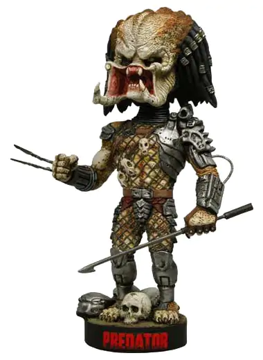 Predator Head Knocker figura z glavo, ki se maje Predator s kopjem 23 cm fotografija izdelka