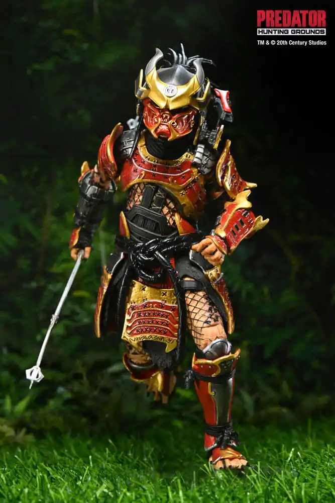 Predator: Hunting Grounds Action Figure Ultimate Samurai Predator 17 cm Figurica fotografija izdelka
