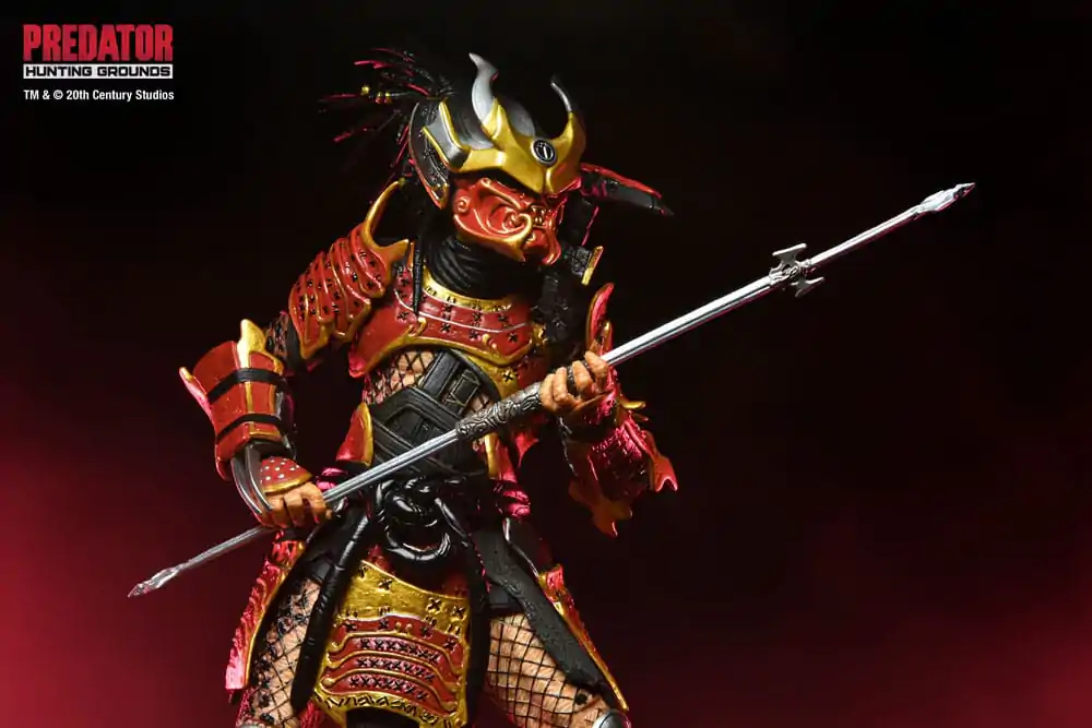 Predator: Hunting Grounds Action Figure Ultimate Samurai Predator 17 cm Figurica fotografija izdelka