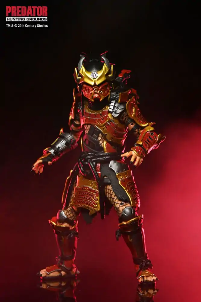 Predator: Hunting Grounds Action Figure Ultimate Samurai Predator 17 cm Figurica fotografija izdelka