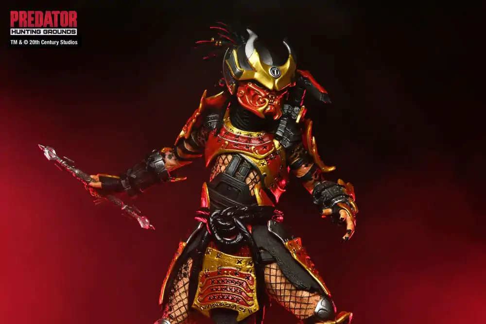 Predator: Hunting Grounds Action Figure Ultimate Samurai Predator 17 cm Figurica fotografija izdelka