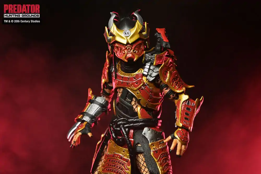 Predator: Hunting Grounds Action Figure Ultimate Samurai Predator 17 cm Figurica fotografija izdelka