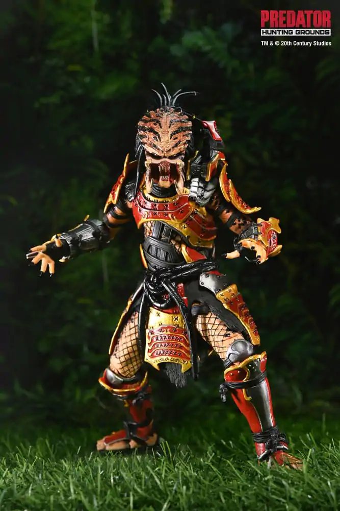 Predator: Hunting Grounds Action Figure Ultimate Samurai Predator 17 cm Figurica fotografija izdelka