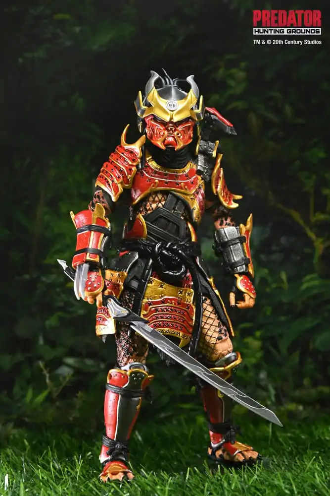 Predator: Hunting Grounds Action Figure Ultimate Samurai Predator 17 cm Figurica fotografija izdelka