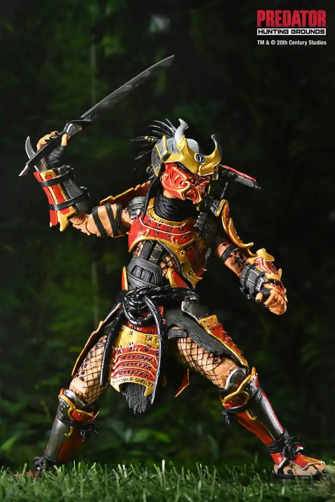 Predator: Hunting Grounds Action Figure Ultimate Samurai Predator 17 cm Figurica fotografija izdelka