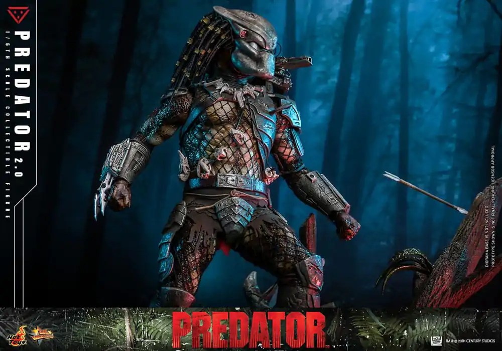 Predator Movie Masterpiece akcijska figura 1/6 Predator (2.0) 34 cm fotografija izdelka