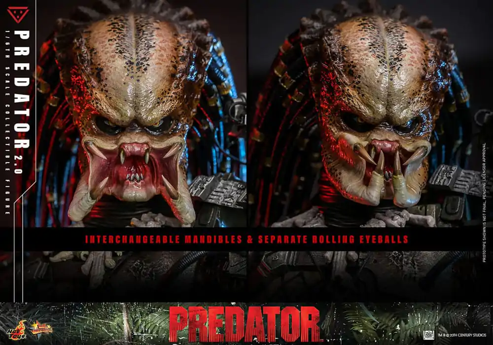 Predator Movie Masterpiece akcijska figura 1/6 Predator (2.0) 34 cm fotografija izdelka