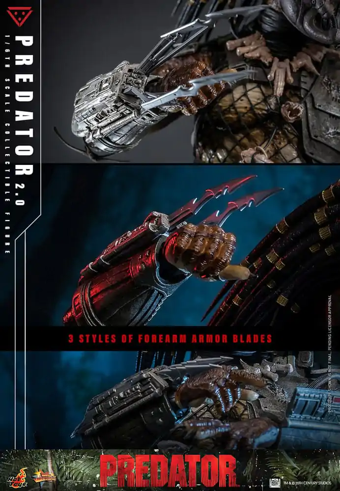 Predator Movie Masterpiece akcijska figura 1/6 Predator (2.0) 34 cm fotografija izdelka