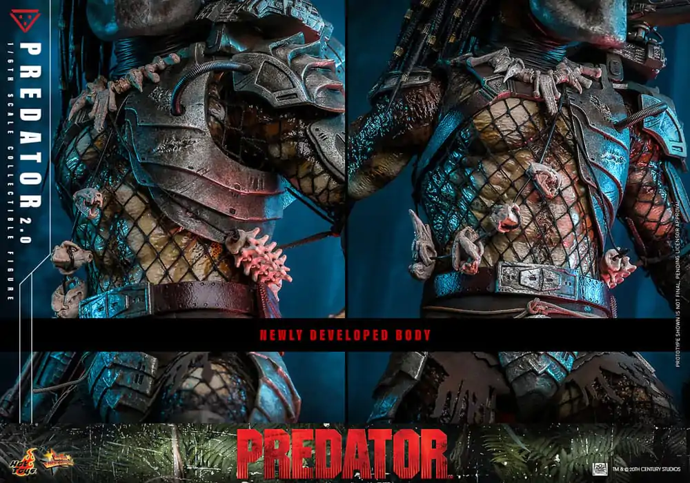 Predator Movie Masterpiece akcijska figura 1/6 Predator (2.0) 34 cm fotografija izdelka