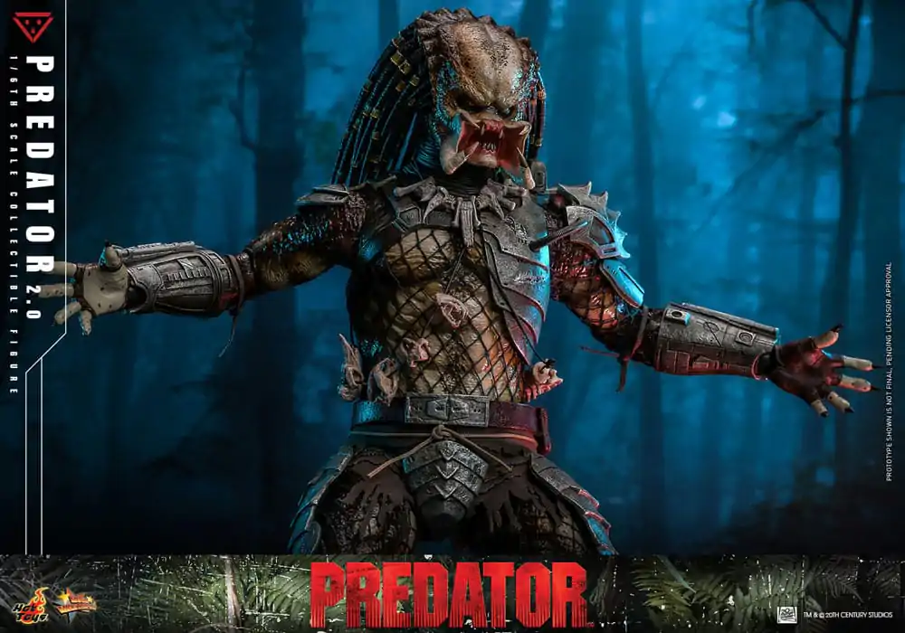 Predator Movie Masterpiece akcijska figura 1/6 Predator (2.0) 34 cm fotografija izdelka