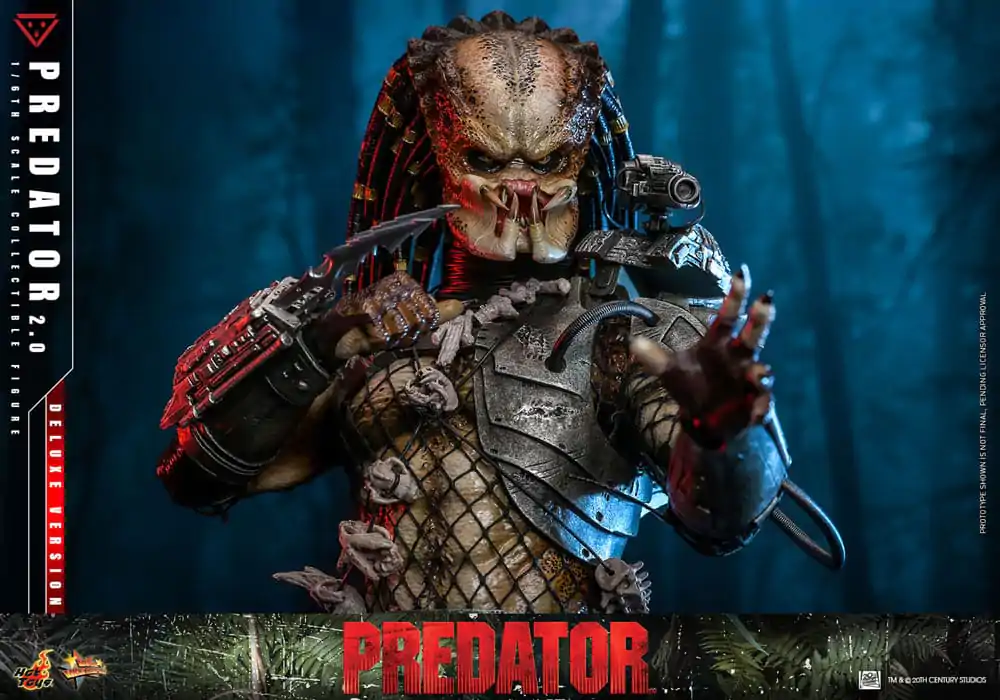 Predator Movie Masterpiece akcijska figura 1/6 Predator (2.0) Deluxe Version 34 cm fotografija izdelka