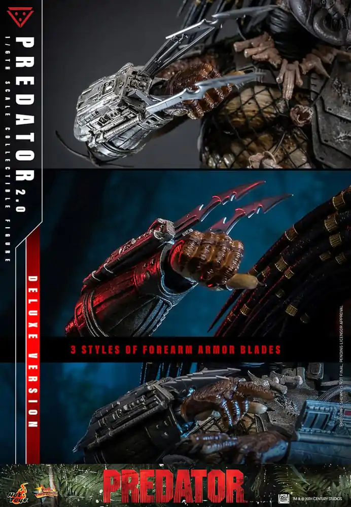 Predator Movie Masterpiece akcijska figura 1/6 Predator (2.0) Deluxe Version 34 cm fotografija izdelka