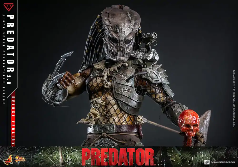 Predator Movie Masterpiece akcijska figura 1/6 Predator (2.0) Deluxe Version 34 cm fotografija izdelka