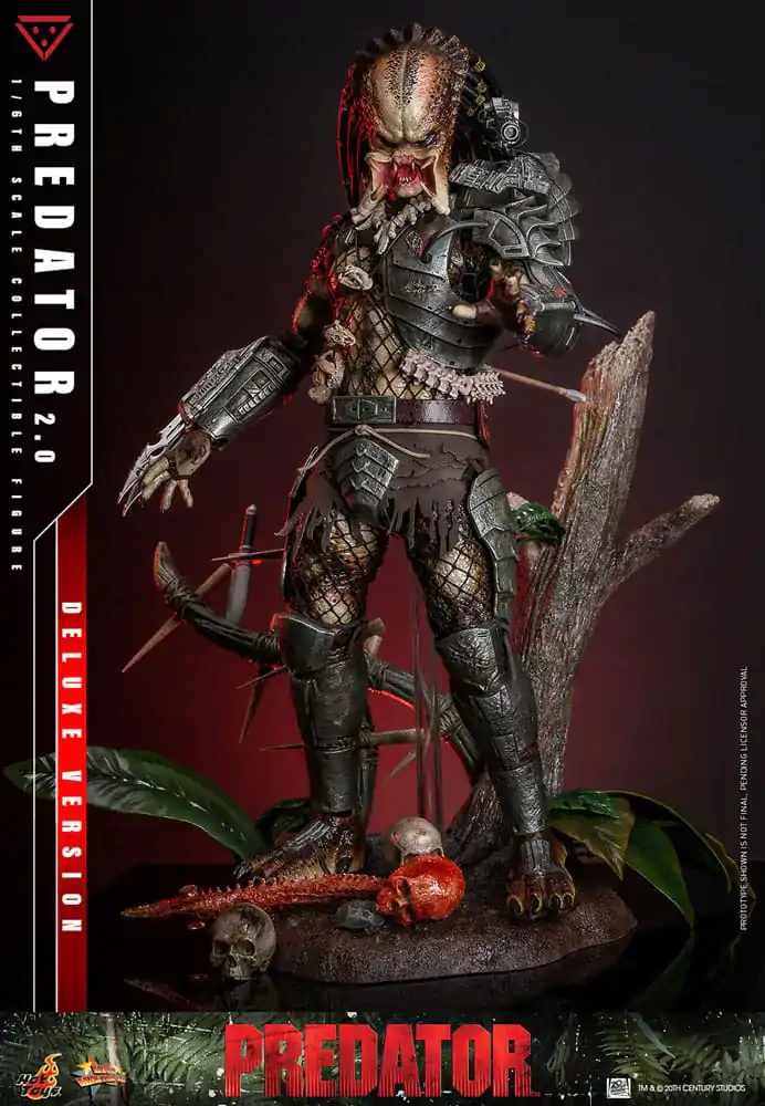 Predator Movie Masterpiece akcijska figura 1/6 Predator (2.0) Deluxe Version 34 cm fotografija izdelka