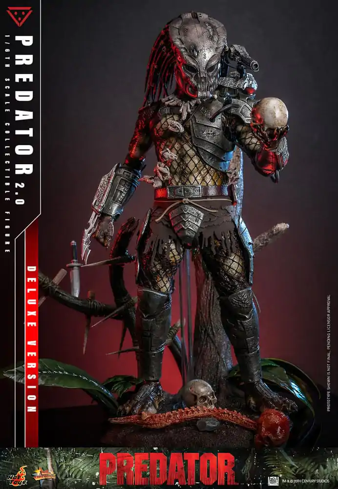 Predator Movie Masterpiece akcijska figura 1/6 Predator (2.0) Deluxe Version 34 cm fotografija izdelka