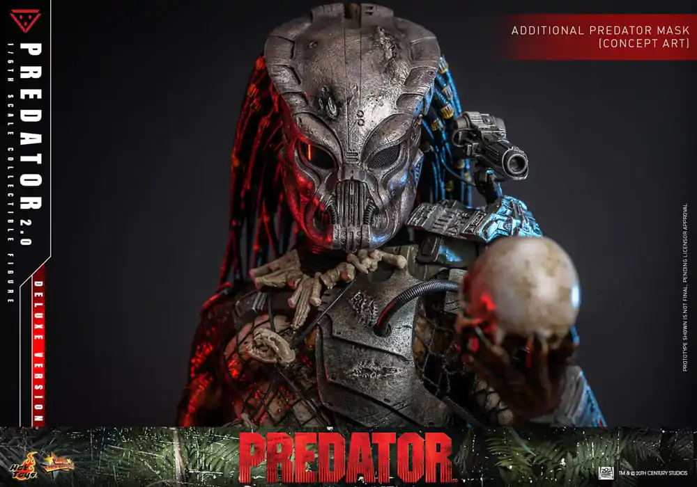 Predator Movie Masterpiece akcijska figura 1/6 Predator (2.0) Deluxe Version 34 cm fotografija izdelka