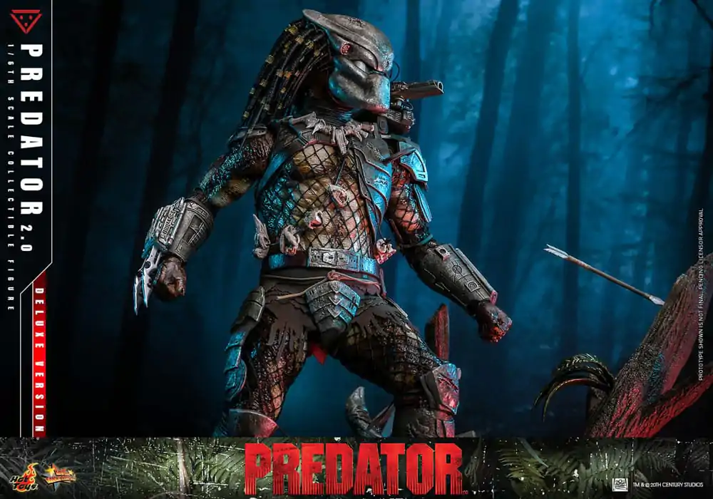 Predator Movie Masterpiece akcijska figura 1/6 Predator (2.0) Deluxe Version 34 cm fotografija izdelka