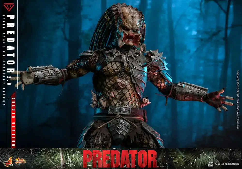 Predator Movie Masterpiece akcijska figura 1/6 Predator (2.0) Deluxe Version 34 cm fotografija izdelka