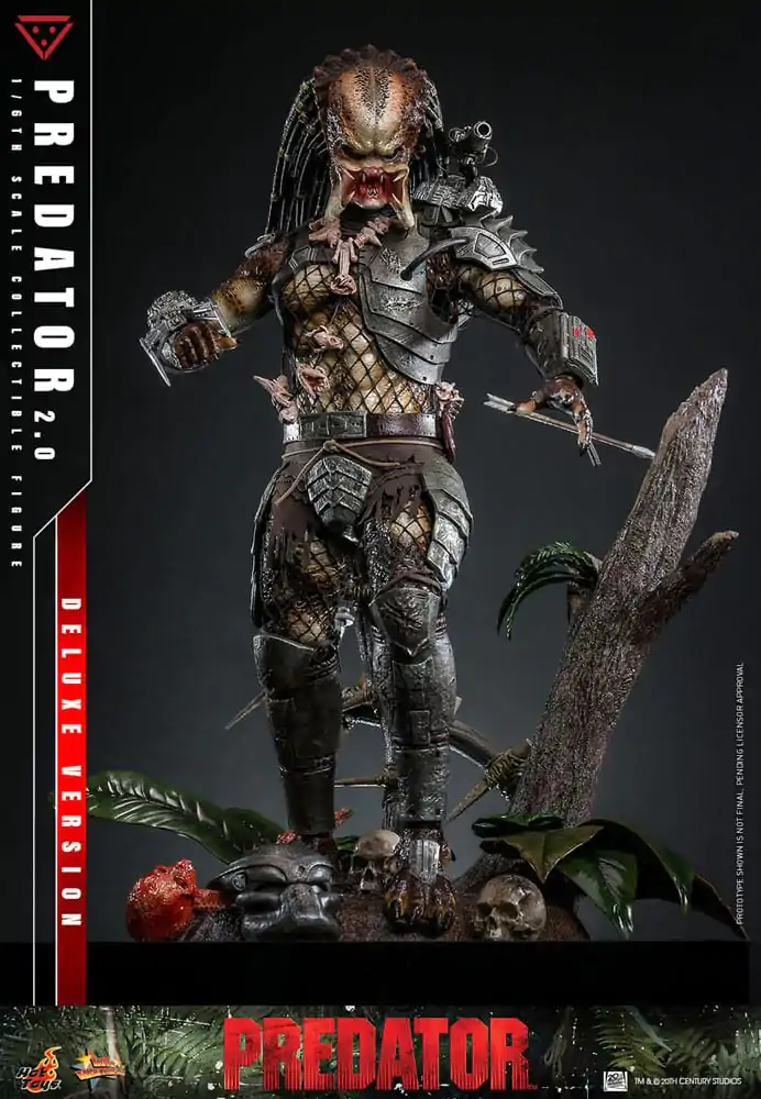 Predator Movie Masterpiece akcijska figura 1/6 Predator (2.0) Deluxe Version 34 cm fotografija izdelka