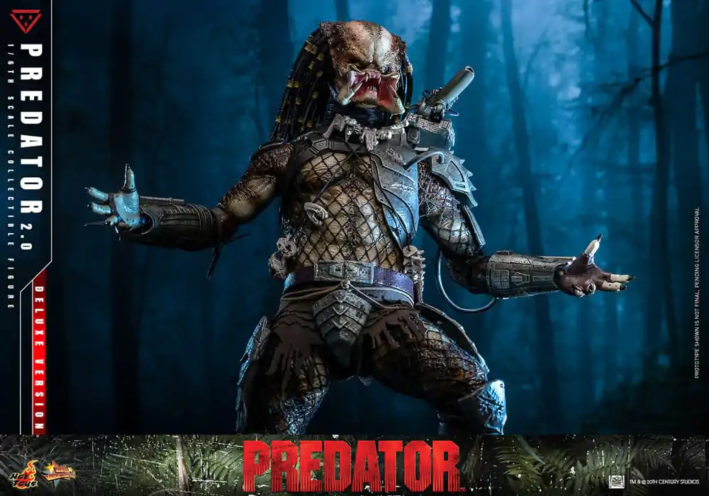 Predator Movie Masterpiece akcijska figura 1/6 Predator (2.0) Deluxe Version 34 cm fotografija izdelka