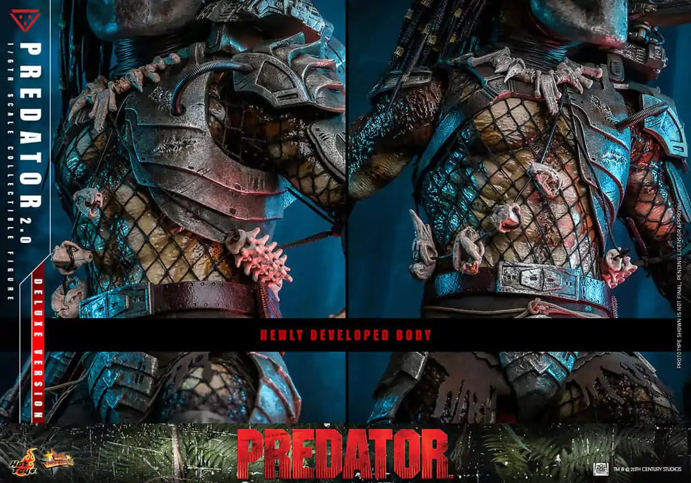 Predator Movie Masterpiece akcijska figura 1/6 Predator (2.0) Deluxe Version 34 cm fotografija izdelka