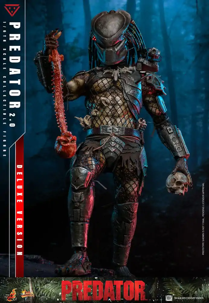 Predator Movie Masterpiece akcijska figura 1/6 Predator (2.0) Deluxe Version 34 cm fotografija izdelka