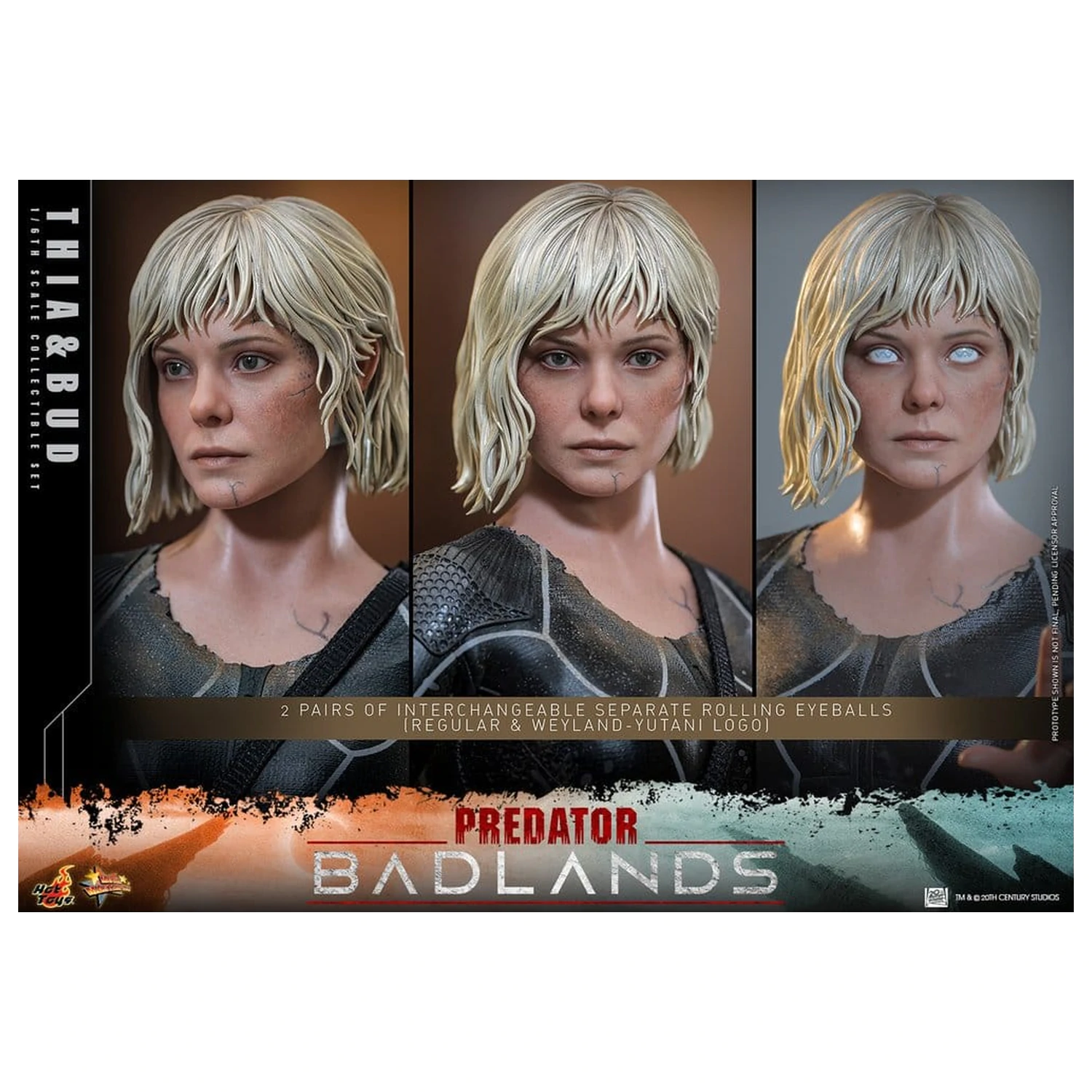 Predator figura v merilu šeste lestvice Thia and Bud 29 cm fotografija izdelka