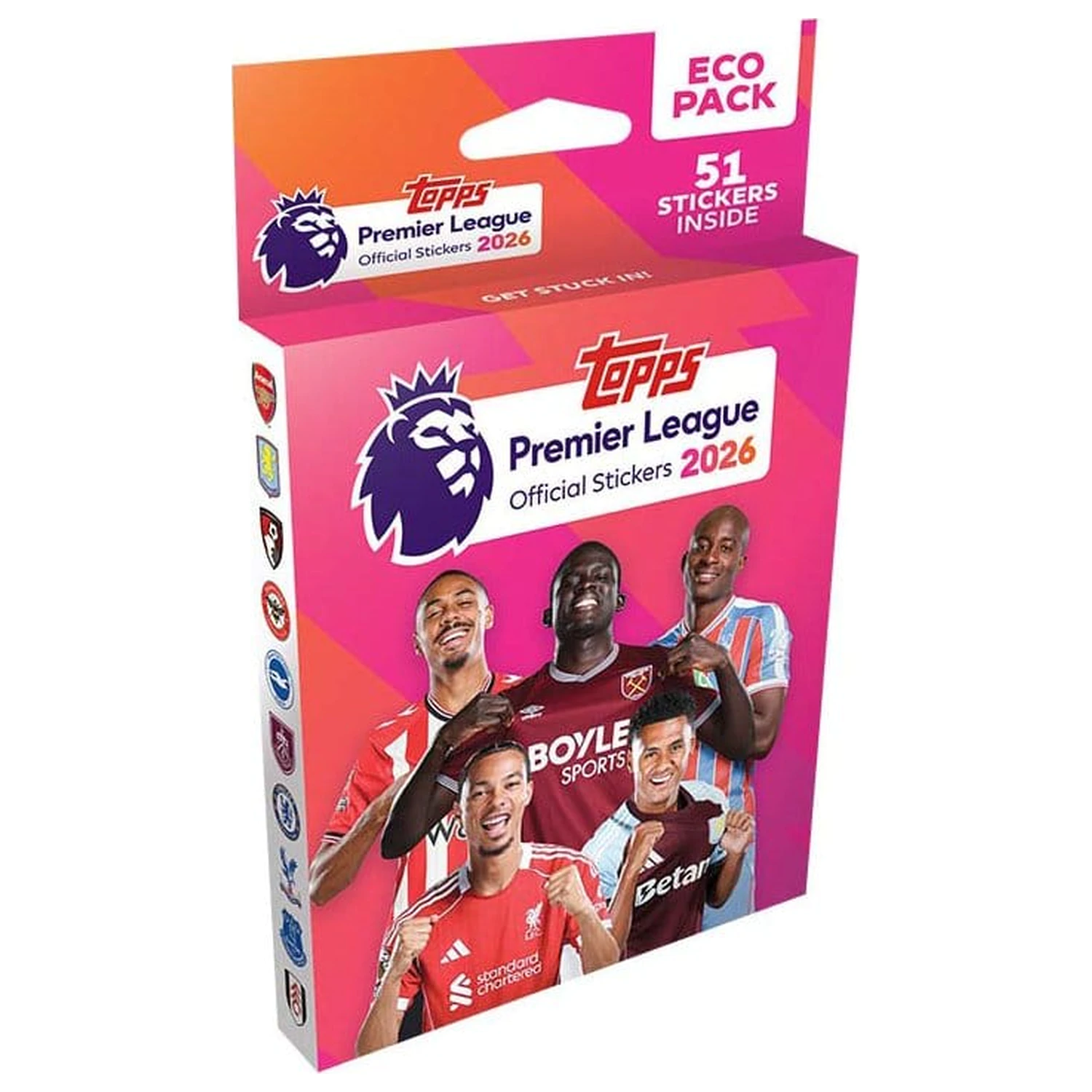 Premier League 2025/26 zbirka nalepk Eco pakiranje fotografija izdelka