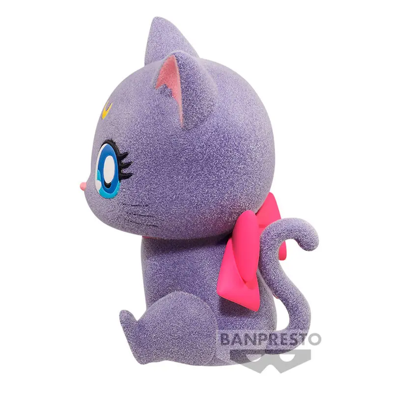 Pretty Guardian Sailor Moon Cosmos the Movie Luna Velik Trak Fluffy Puffy figura 7cm fotografija izdelka
