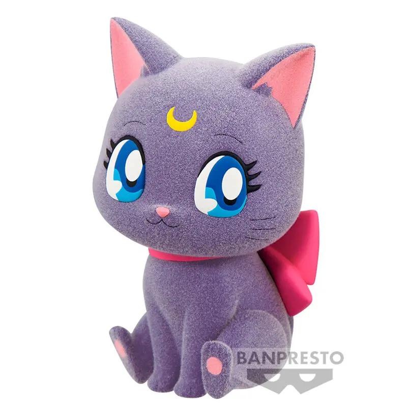 Pretty Guardian Sailor Moon Cosmos the Movie Luna Velik Trak Fluffy Puffy figura 7cm fotografija izdelka