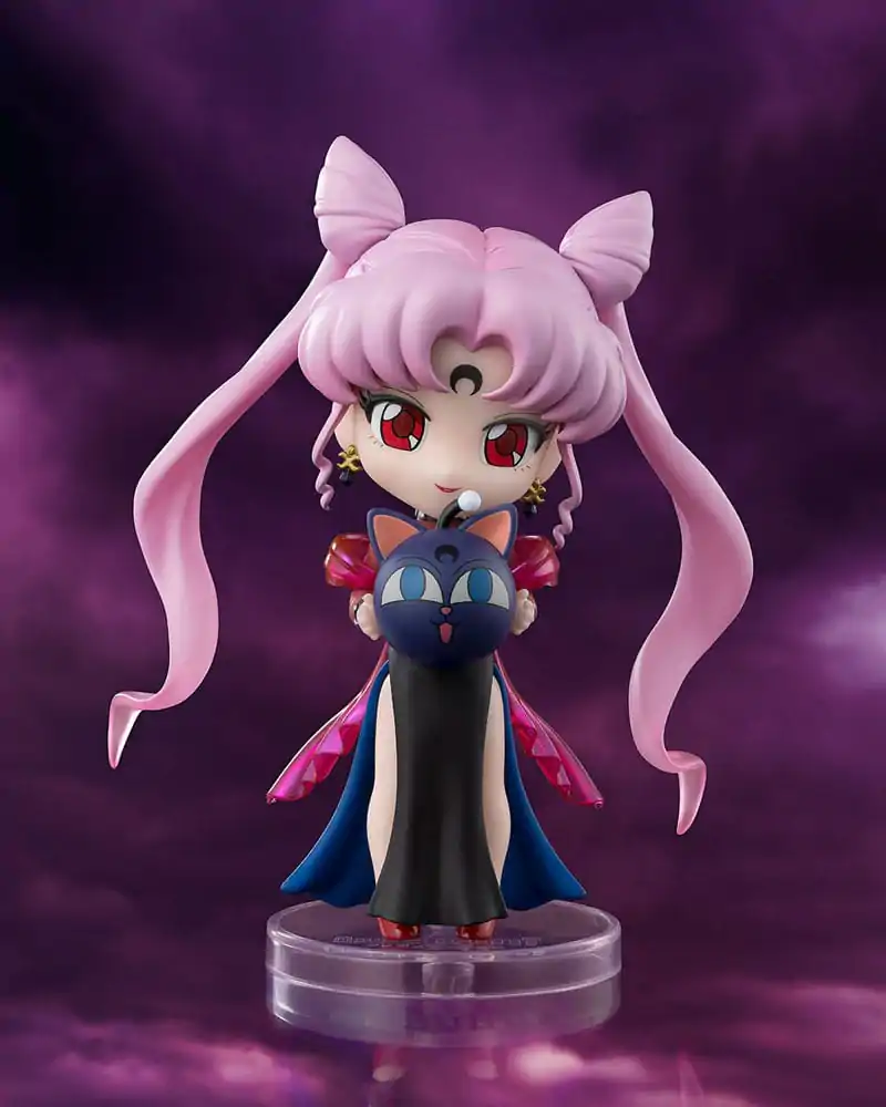 Pretty Guardian Sailor Moon R Figuarts mini akcijska figura Black Lady 9 cm fotografija izdelka