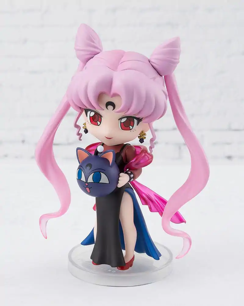 Pretty Guardian Sailor Moon R Figuarts mini akcijska figura Black Lady 9 cm fotografija izdelka