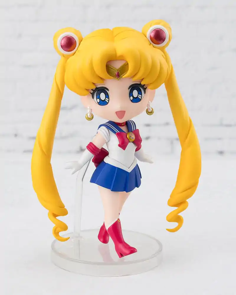 Pretty Guardian Sailor Moon R Figuarts mini akcijska figura Sailor Moon Crystal Star Compact Edition 9 cm fotografija izdelka