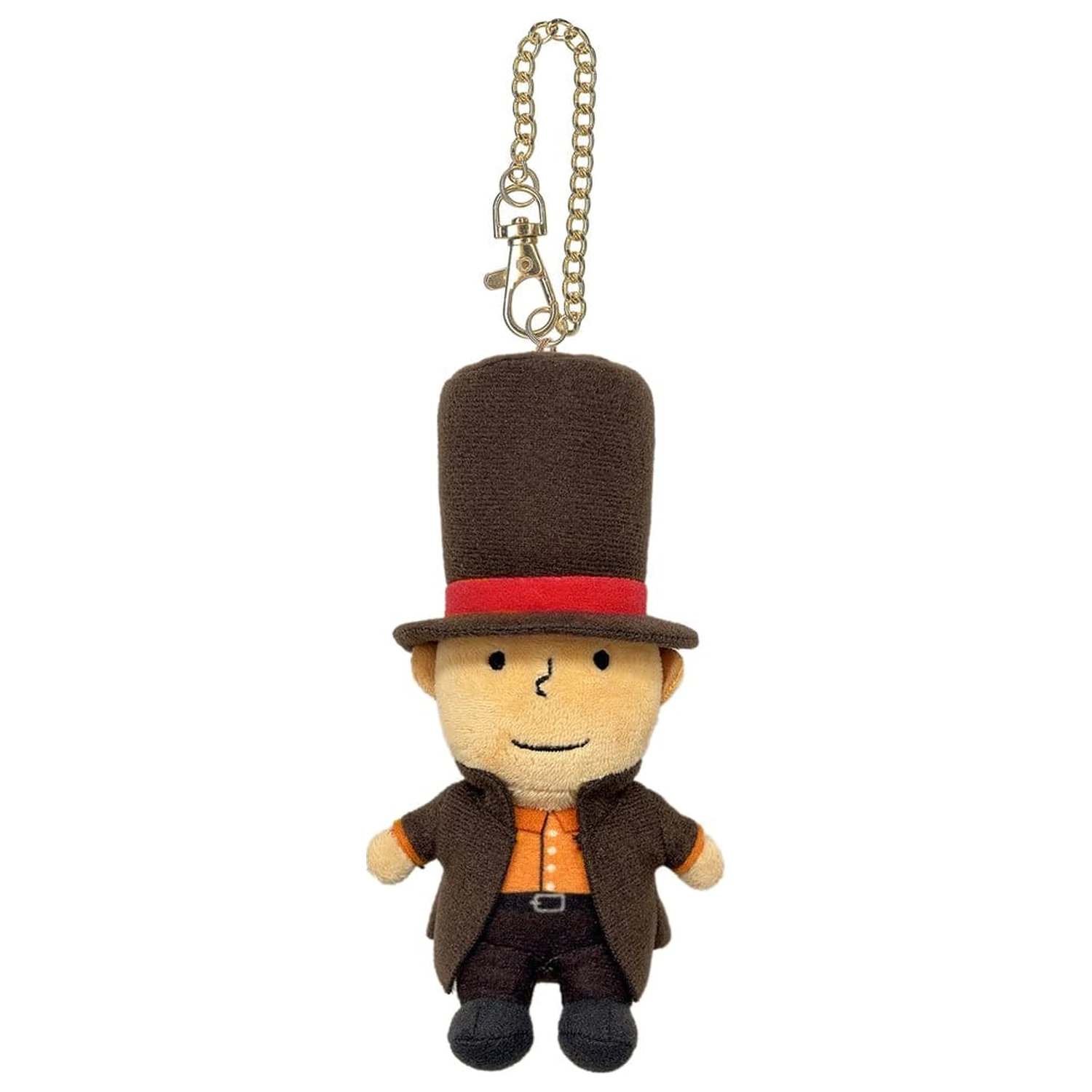 Plišasti obesek za ključe Professor Layton and the New World of Steam kovinski 16 cm fotografija izdelka