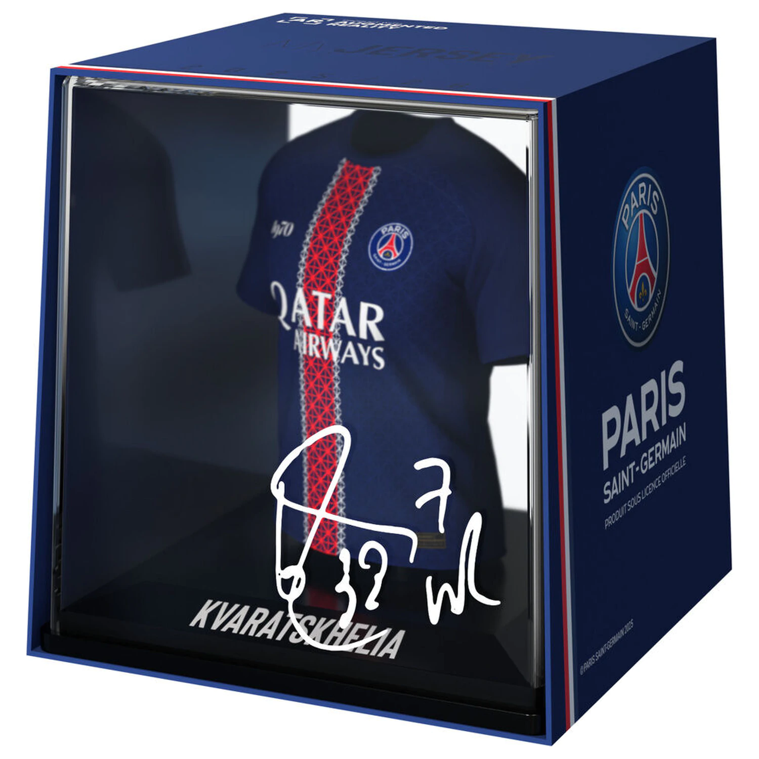 PSG Kvaratskhelia mini figura majica fotografija izdelka