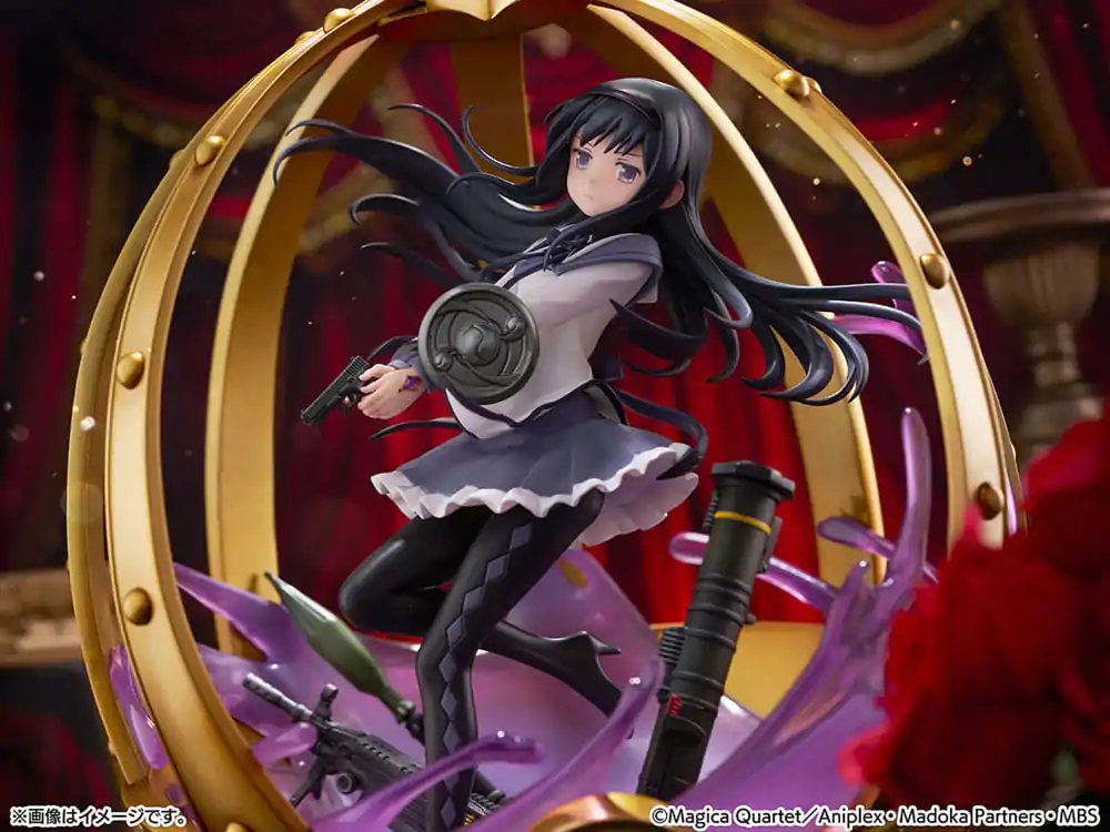 Puella Magi Madoka Magica PVC kip 1/7 Akemi Homura 26 cm fotografija izdelka