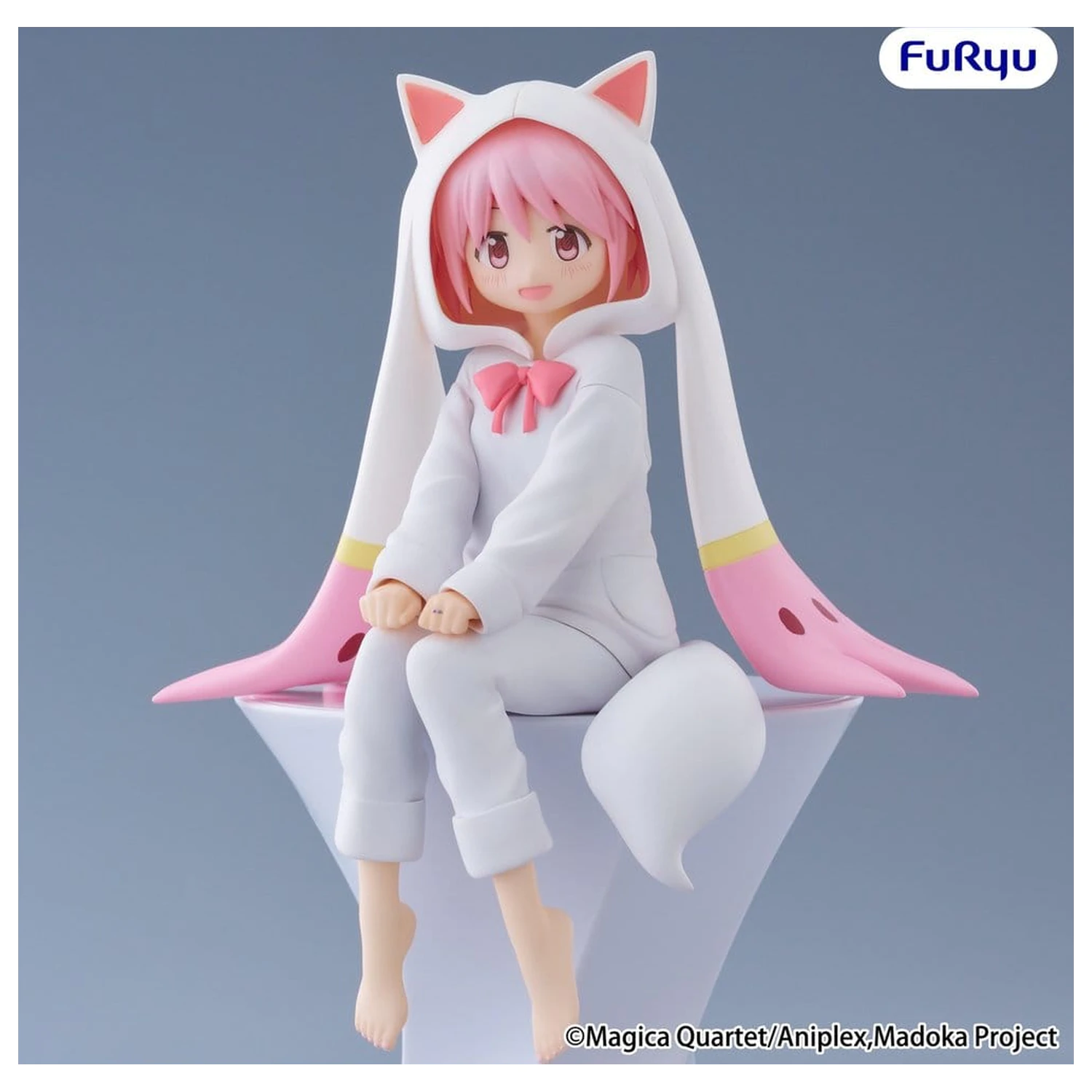 Puella Magi Madoka Magica Zamašek za rezance PVC kip Madoka Kaname 15 cm fotografija izdelka