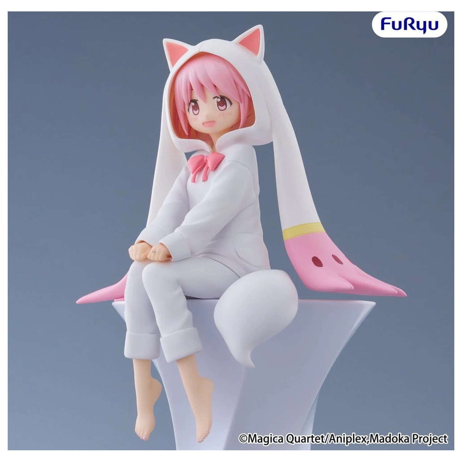 Puella Magi Madoka Magica Zamašek za rezance PVC kip Madoka Kaname 15 cm fotografija izdelka