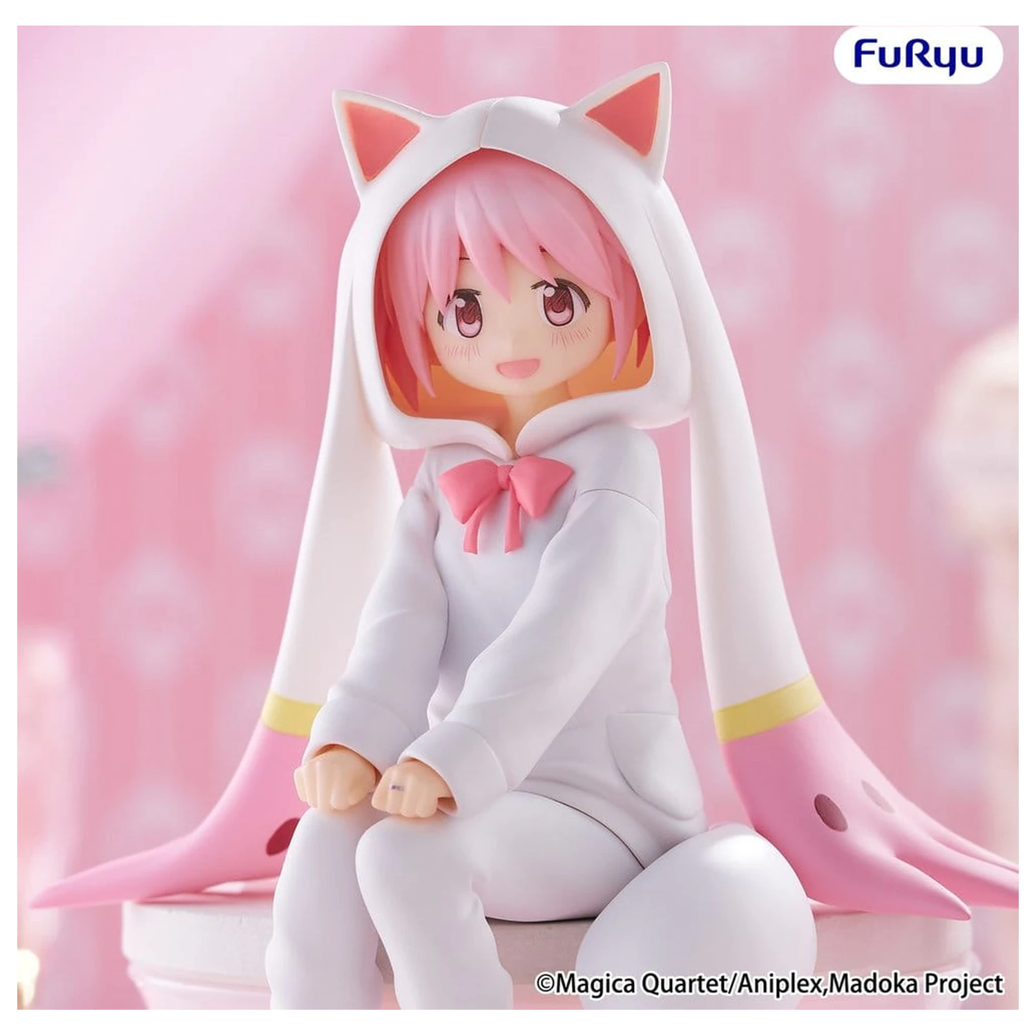 Puella Magi Madoka Magica Zamašek za rezance PVC kip Madoka Kaname 15 cm fotografija izdelka