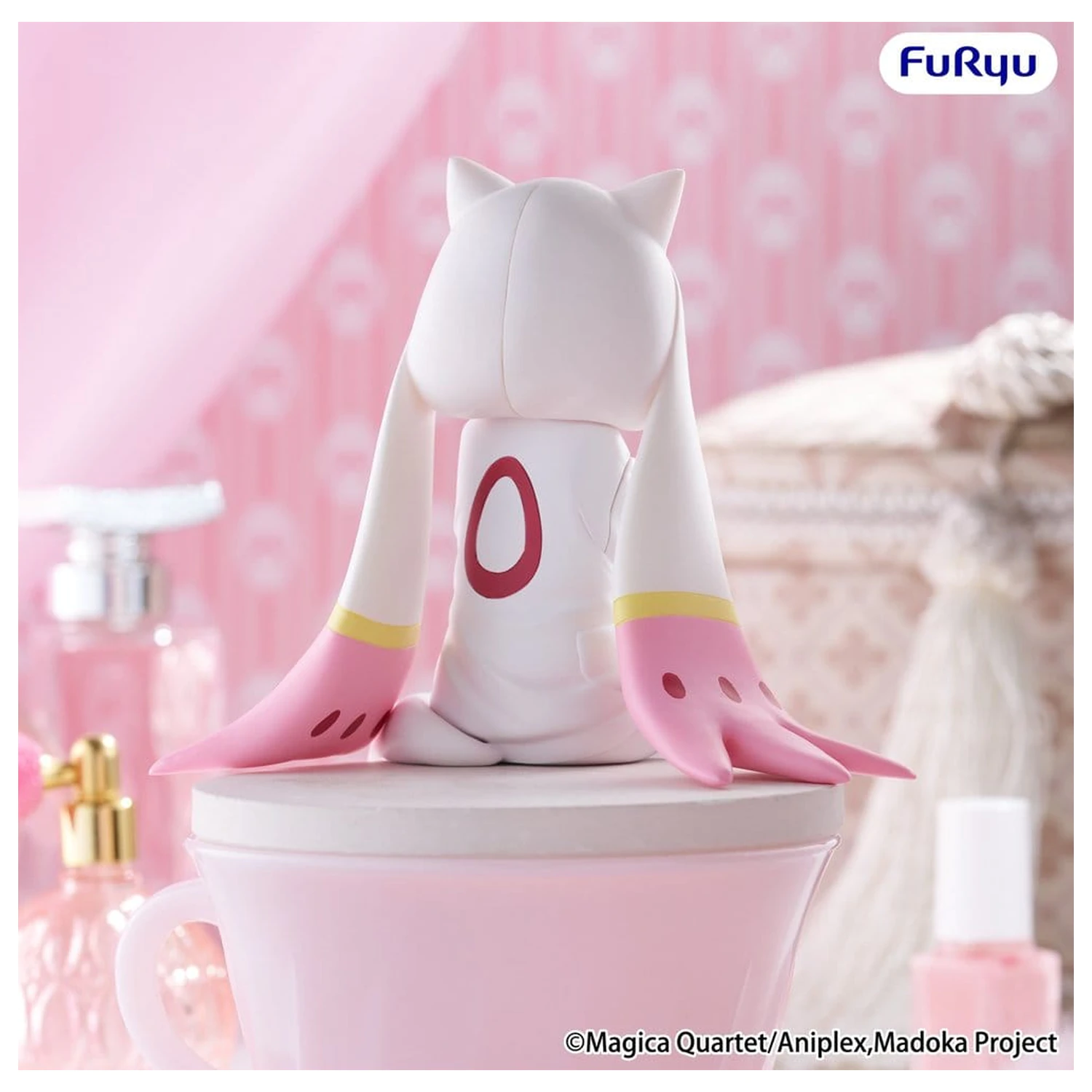 Puella Magi Madoka Magica Zamašek za rezance PVC kip Madoka Kaname 15 cm fotografija izdelka