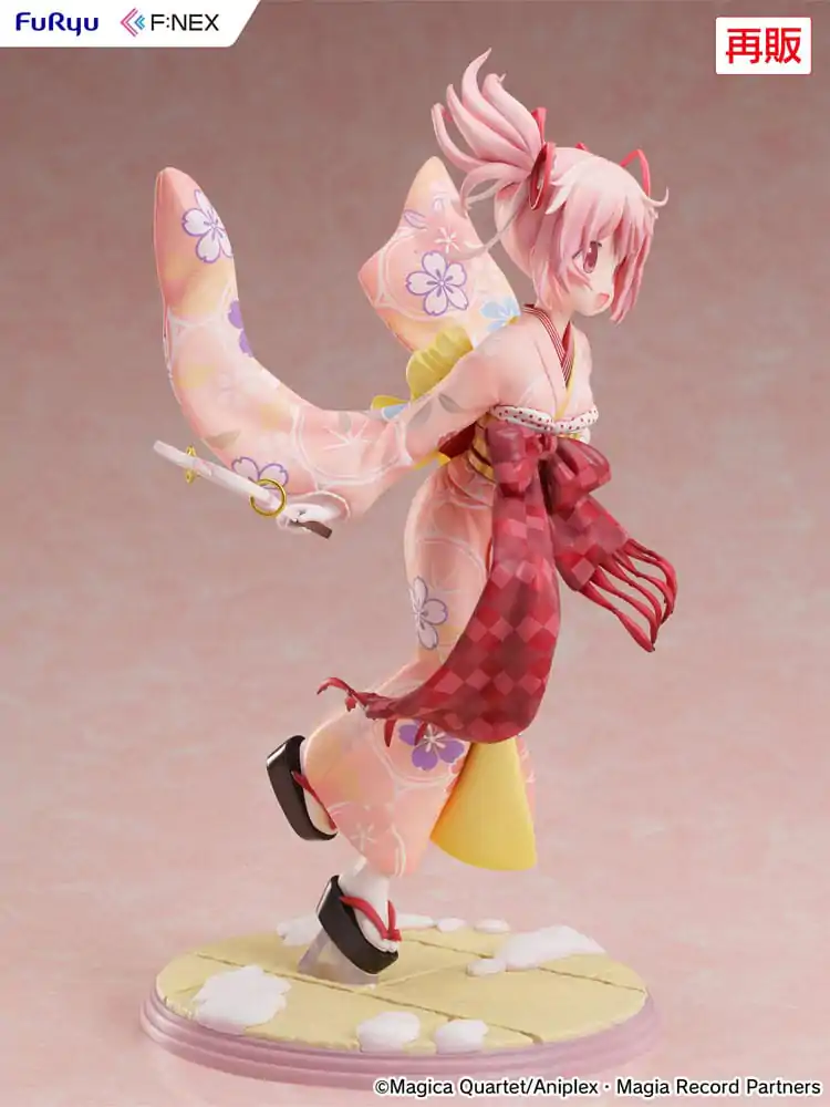 Puella Magi Madoka Magica Side Story Magia Record PVC Kip 1/7 Madoka Kaname Kimono Ver. 22 cm fotografija izdelka