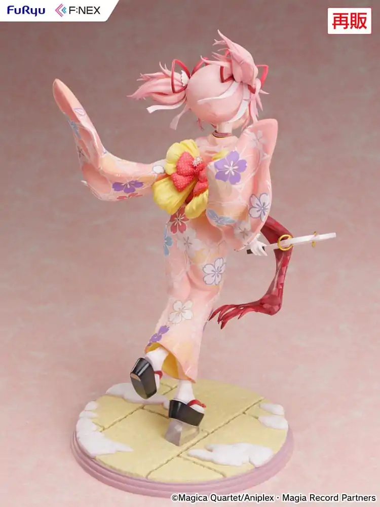 Puella Magi Madoka Magica Side Story Magia Record PVC Kip 1/7 Madoka Kaname Kimono Ver. 22 cm fotografija izdelka