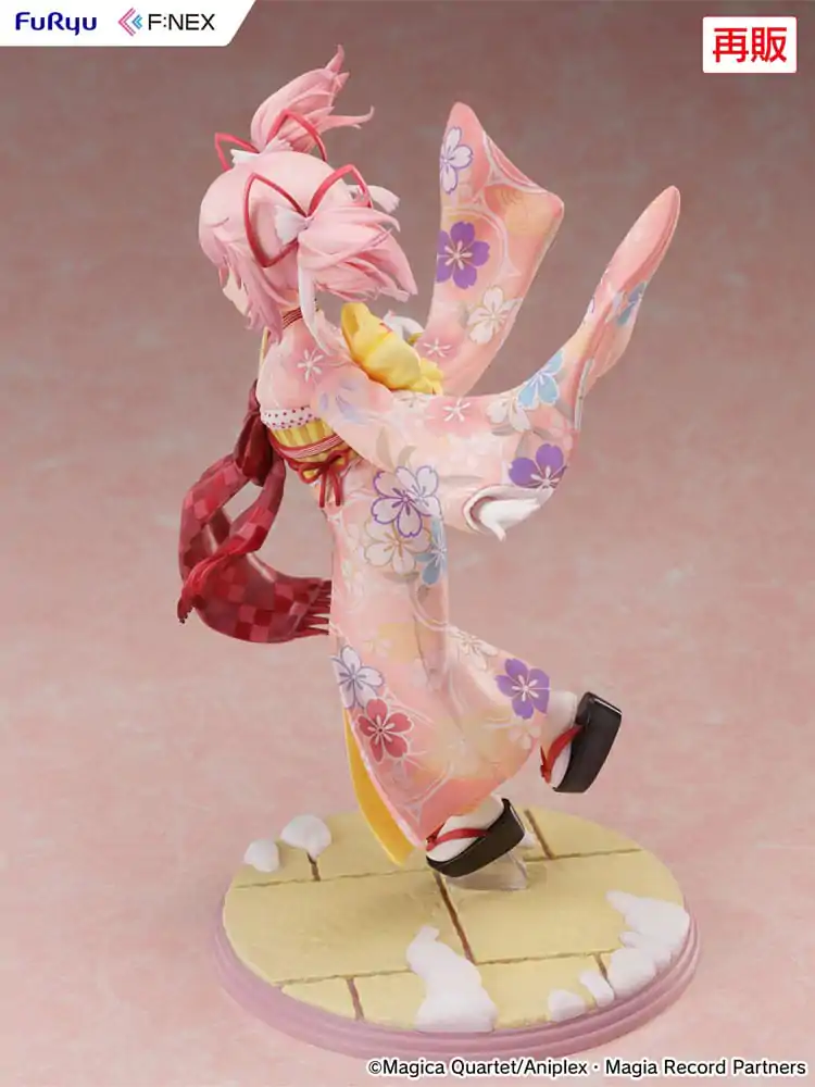 Puella Magi Madoka Magica Side Story Magia Record PVC Kip 1/7 Madoka Kaname Kimono Ver. 22 cm fotografija izdelka