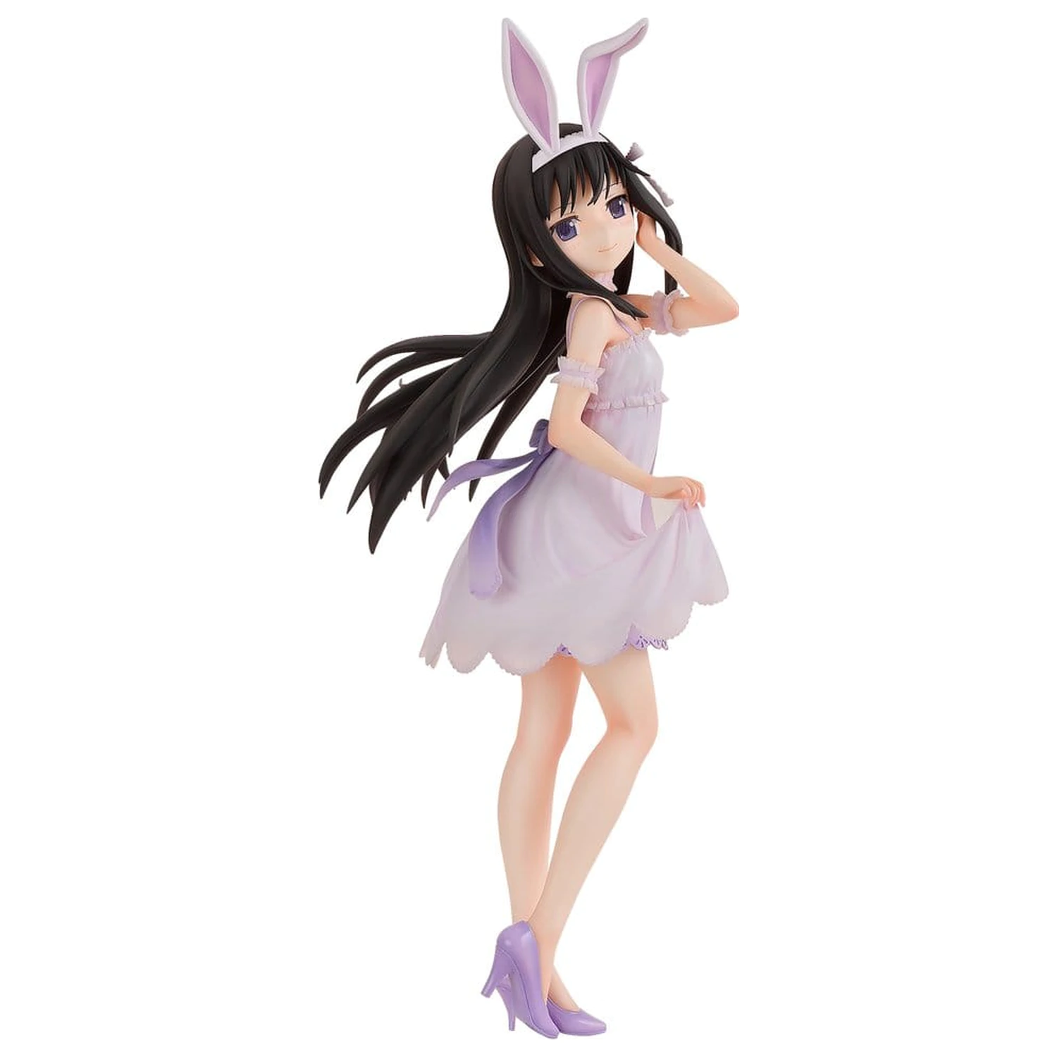 Puella Magi Madoka Magica The Movie -Rebellion- PVC figura 1/4 Homura Akemi: Rabbit Ears Ver. 42 cm fotografija izdelka