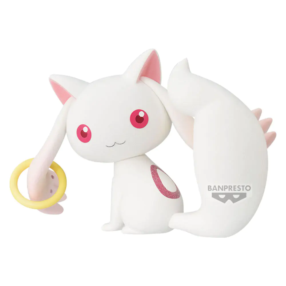 Puella Magi Madoka Magica The Movie Rebellion Kyubey Fluffy Puffy figura 12 cm fotografija izdelka